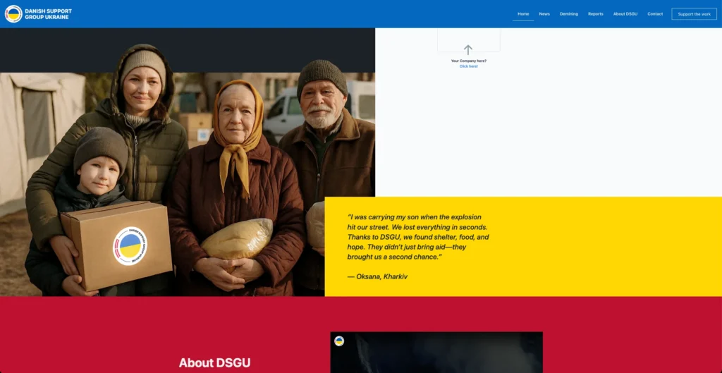 Danish Support Group Ukraine
